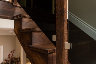 custom wood staircase
